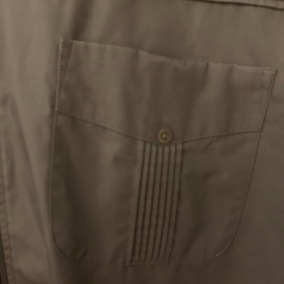 Vintage John Blair Zip Up Shirt XL - Picture 2 of 4